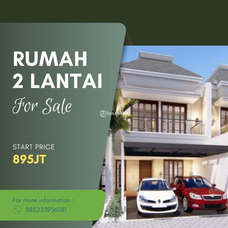 Dijual Rumah Mewah LT75 LB60 SHM 2KT 2KM di Depok, Dekat Tol Cinere, Sekolah, dan Mall - Depok Jawa Barat