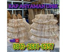 Gudang  Kap Lampu Gantung Rotan - Bantul Yogyakarta