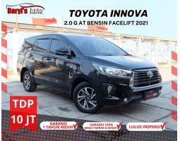 Mobil Toyota Kijang Innova G AT 2.0 Bensin 2021  Bekas TDP 10 Juta - Jakarta Utara