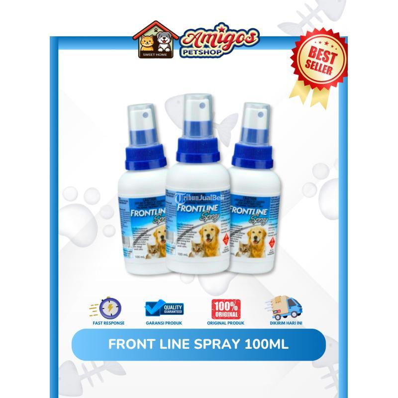Front Line Spray 100 ml Amigos Petshop - Makassar Sulawesi Selatan