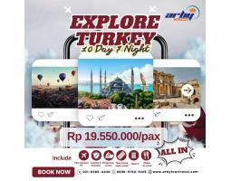 Paket Tour Turkey 10 Hari 7 Malam - Jakarta Pusat