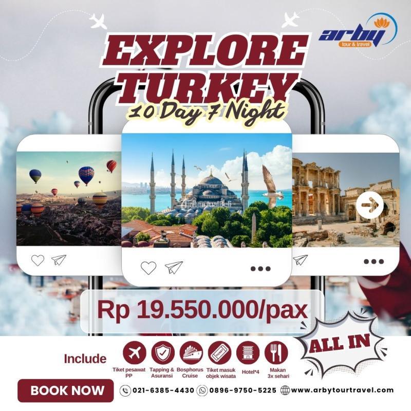 Paket Tour Turkey 10 Hari 7 Malam - Jakarta Pusat