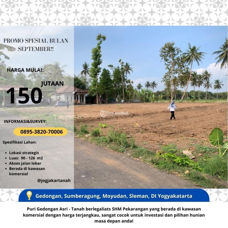 Dijual Tanah Kavling LT90 Legalitas SHM Siap Bangun - Sleman Yogyakarta