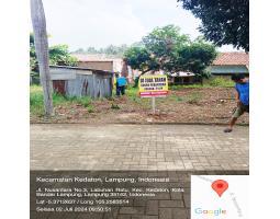 Dijual Tanah di Kedaton Dekat Mall Boemi Kedaton LT214 SHM - Bandar Lampung 