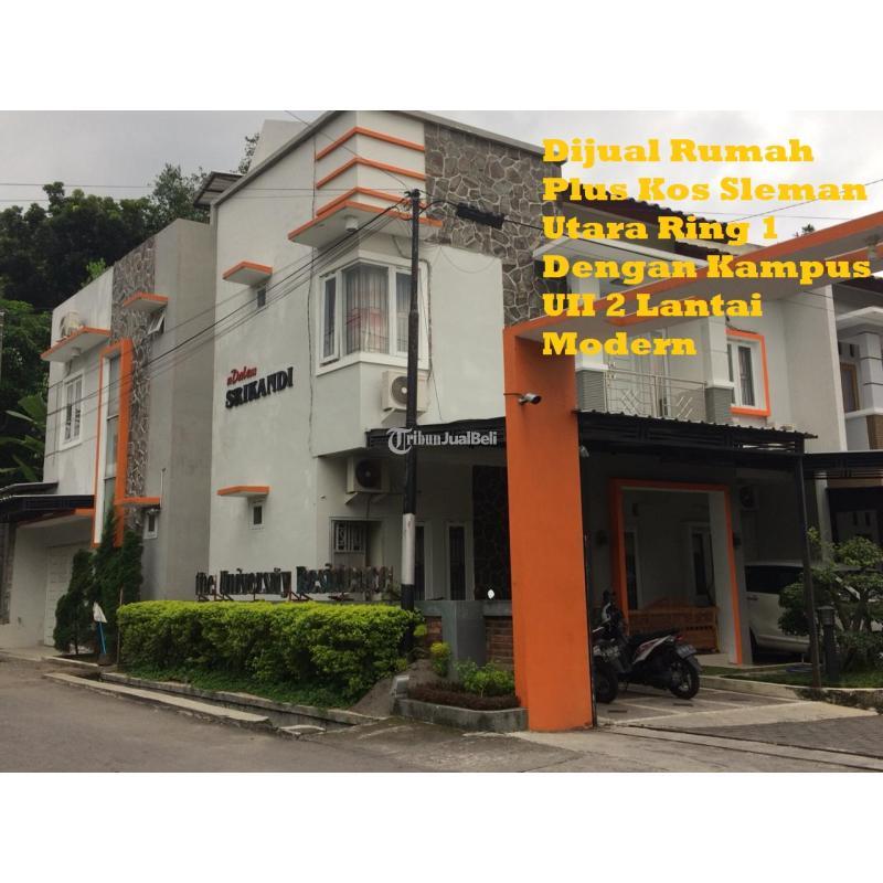 Dijual Rumah Plus Kos Utara Ring 1 Dengan Kampus UII 2 Lantai Modern - Kulon Progo Yogyakarta 