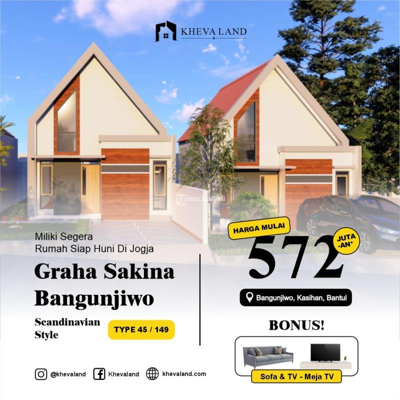 Dijual Rumah Siap Huni di Bangunjiwo dekat SMP N 3 Kasihan - Bantul Yogyakarta