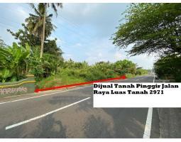 Dijual Tanah Pinggir Jalan Raya Luas Tanah 2971m2 SHM - Bantul Yogyakarta