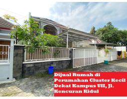 Dijual Rumah di Perumahan Cluster Kecil Dekat Kampus UII, Jl. Kencuran Kidul - Sleman Yogyakarta