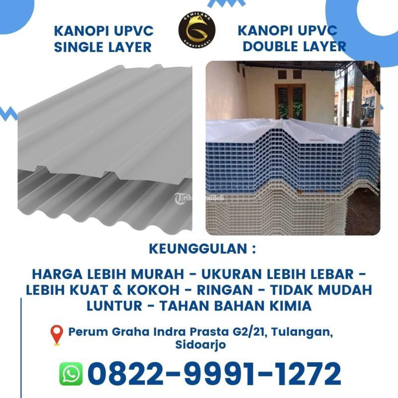 Jasa Kanopi Upvc Single Layer Minimalis - Mojokerto Jawa Timur