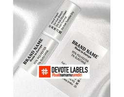 Cetak Label Satin Tideng Pale Devote Cetak Labels - Tana Tidung