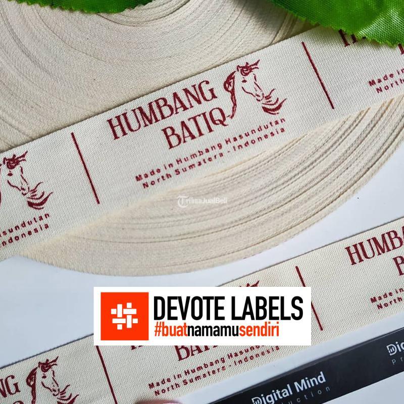 Produsen Cetak Label Tafeta Devote Cetak Labels Di Bulungan Kalimantan