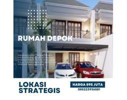 Jual Rumah Tipe 60 Nyaman di Zenitparc Golf Hanya 3 KM dari Tol Limo Utama - Depok Jawa Barat