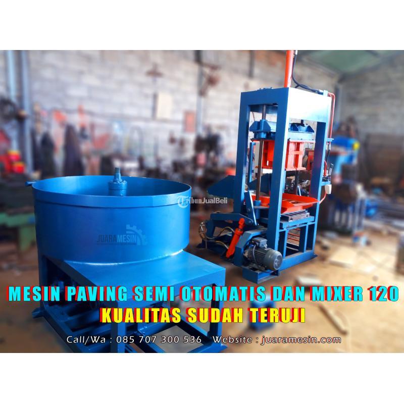  Mesin Cetak Batako dan Paving Semi Otomatis - Seram Bagian Barat Maluku 