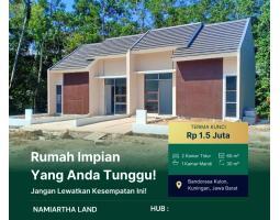 Jual Rumah Subsidi Tipe 30 Baru Namiartha Land Di Bandorasa Uang Muka Hanya 1,5 Juta - Kuningan Jawa Barat