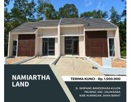 Jual Rumah Subsidi Tipe 30 Baru Hanya 1,5 Juta Bersih di Namiartha Land Bandorasa - Kuningan Jawa Barat