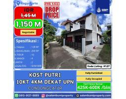 Turun Harga Kost 10kt 4KM Second Link Premium Strategis Condongcatur dekat Pakuwon Mall - Sleman Jogja