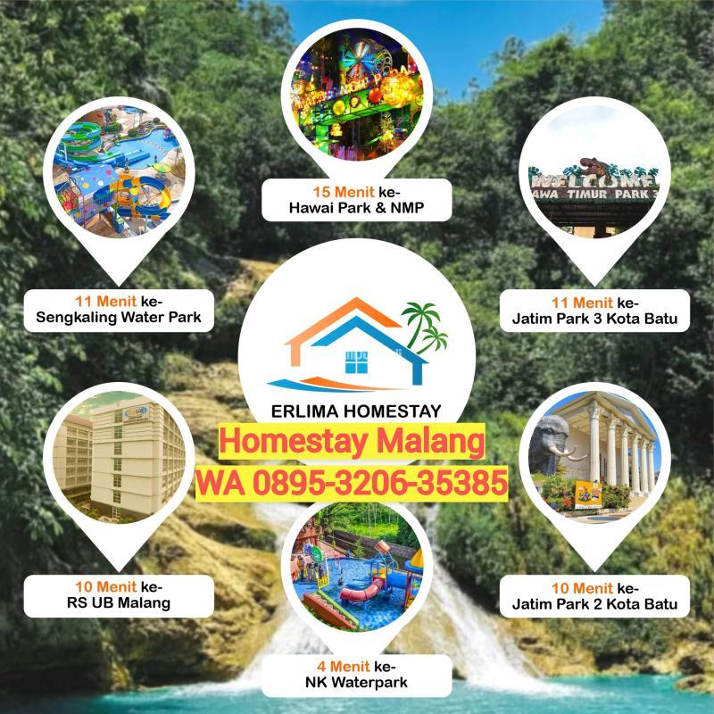 Terbaik Sewa Homestay Murah Isi 7 Kamar - Malang Kota Jawa Timur