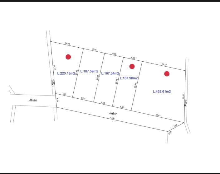 Jual Tanah Luas 125 m2 Strategis Condongcatur - Sleman Jogja