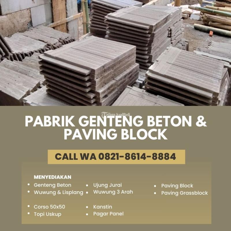 Genteng Beton Flat Pilihan Terbaik untuk Rumah Minimalis di Malang Jawa