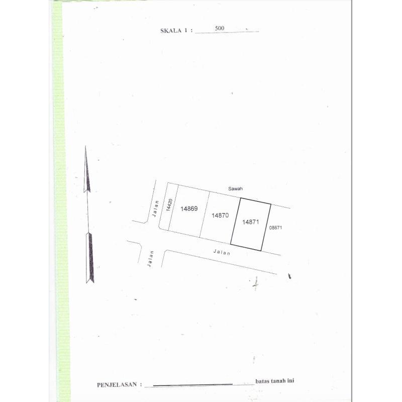 Dijual Tanah Dalam Perumahan Dekat Kampus UGM LT191 SHM - Sleman Yogyakarta