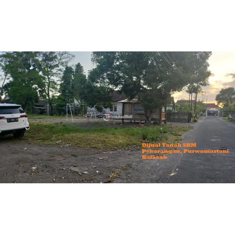 Dijual Tanah SHM Pekarangan, Purwomartani Kalasan LT1275 SHM - Sleman Yogyakarta 