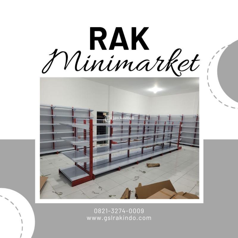 Pabrik Rak Minimarket Gresik dari GSLRakindo - Gresik Jawa Timur