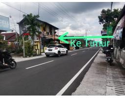 Dijual Tanah Pekarangan Luas 136m2 SHM Barat Jalan Magelang Km 10 - Sleman Yogyakarta