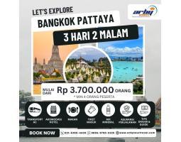 Paket Wisata Bangkok Pattaya 3H 2M - Jakarta Pusat