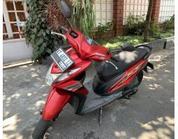 Motor Honda Beat Fi Bekas Tahun 2014 Warna Merah Mulus Terawat - Balikpapan Kalimantan Timur