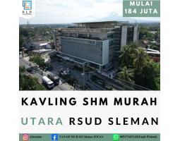 Dijual Tanah Kavling Luas 120m2 SHM Murah Utara RSUD Sleman - Sleman Yogyakarta