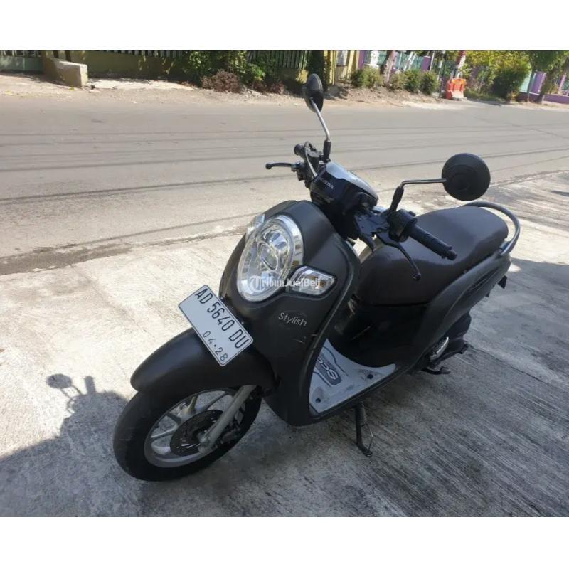 Motor Honda Scoopy Stylish Bekas Tahun 2018 Plat AD Mulus - Boyolali