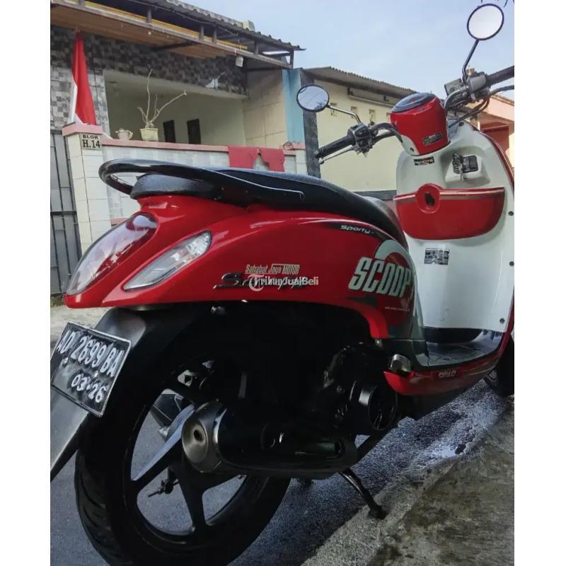 Motor Honda Scoopy Sporty Bekas Tahun 2016 Tangan Pertama - Sukoharjo