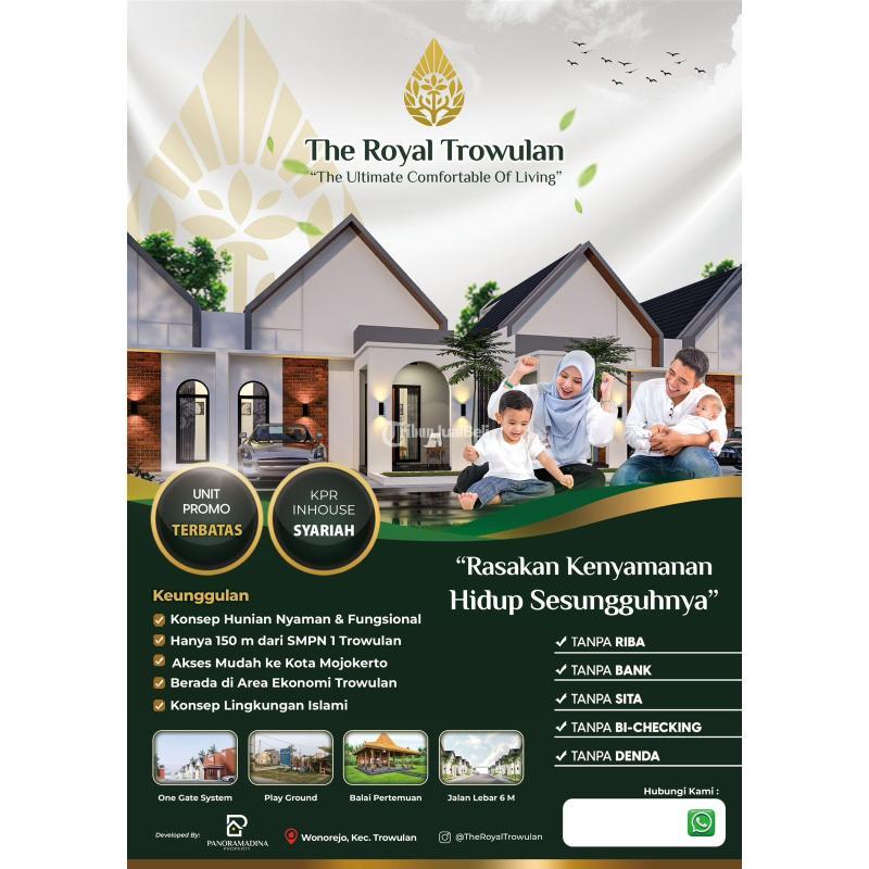 Dijual Rumah LT72 LB36 2KT 1KM Legalitas SHGB Lokasi Strategis - Mojokerto Jawa Timur