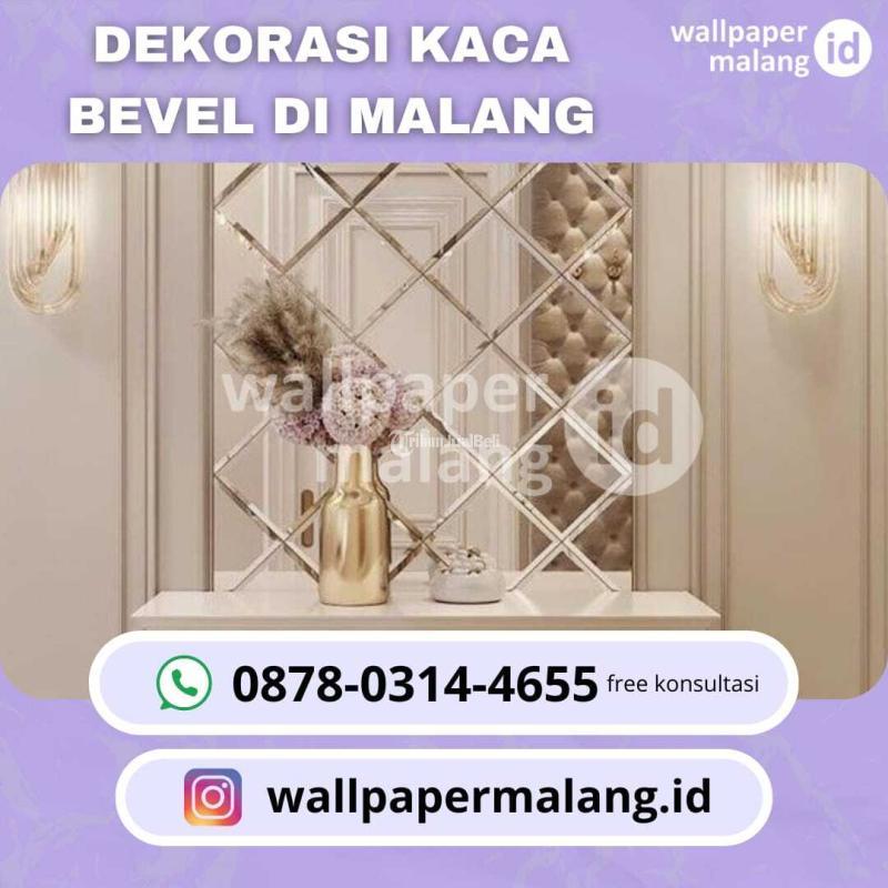 Dekorasi Kaca Bevel Harga Terjangkau - Malang Jawa Timur 