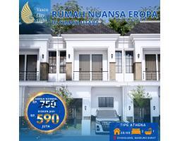 Dijual Rumah LT60 LB60 2KT 2KM Legalitas SHM Lokasi Strategis - Bandung Barat Jawa Barat 