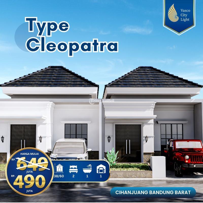 Dijual Rumah LT60 LB38 2KT 1KM Legalitas SHM Siap Huni Harga Terjangkau - Bandung Barat Jawa Barat 