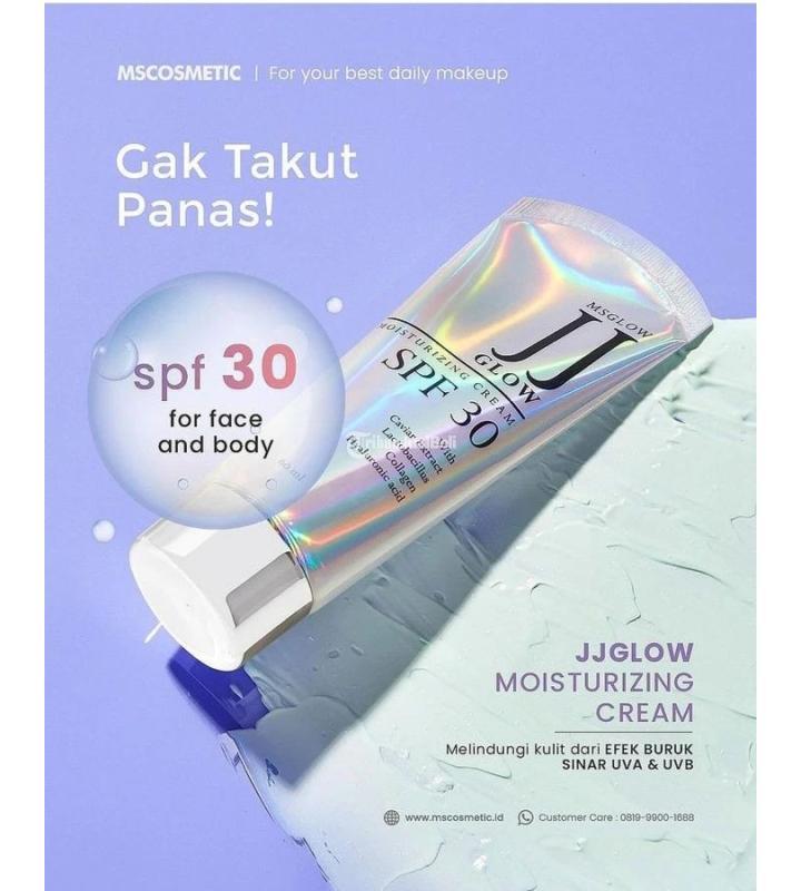JJ Glow Sunscreen Pelindung Wajah dari Sinar UV - Surabaya Jawa Timur 