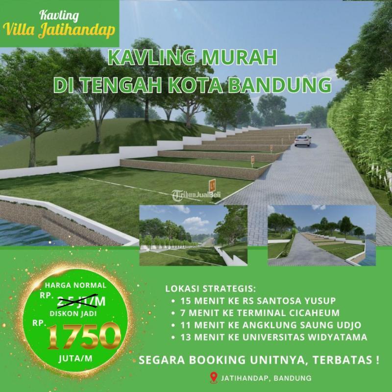 Dijual Tanah Kavling Luas 60m2 Siap Bangun Di Kota Bandung Lokasi Strategis - Bandung Kota Jawa Barat