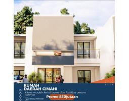 Dijual Rumah Perumahan Cimahi 2 Lantai LT66 LB60 SHM 3KT 2KM Free Biaya SHM - Bandung Barat Jawa Barat