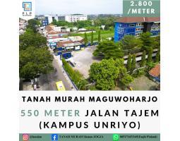 Dijual Tanah Luas 129m2 SHM Murah Maguwoharjo - Sleman Yogyakarta