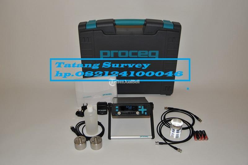 Uvp Proceq Pundit 200 Ultrasonic Pulse Velocity Test of Concrete - Manado Sulawesi Utara