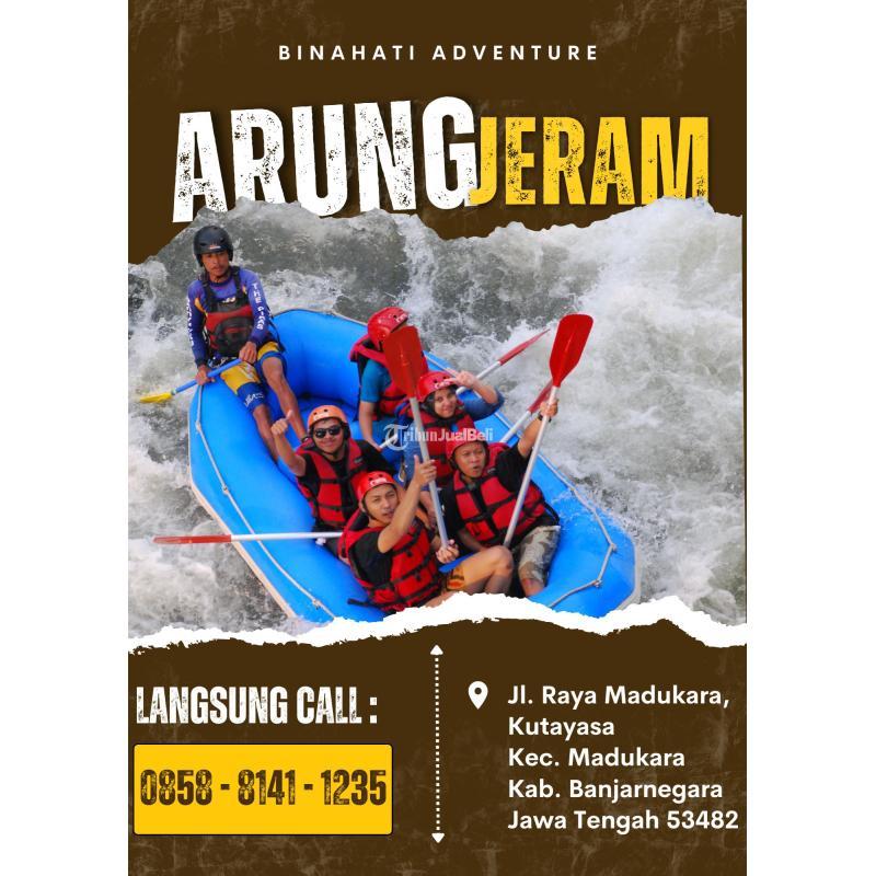 Arung Jeram Sungai Serayu Harga Terjangkau - Banjarnegara Jawa Tengah 