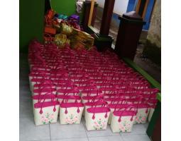 Tas Hampers Pandan Webe Putih - Gorontalo