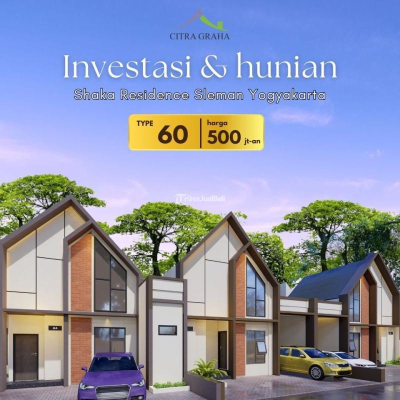 Jual Rumah Scandinavian Tipe 63 Baru dekat Pasar Godean - Sleman Jogja