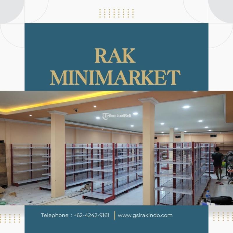 Pabrik Rak Minimarket Kualitas Terbaik - Jember Jawa Timur