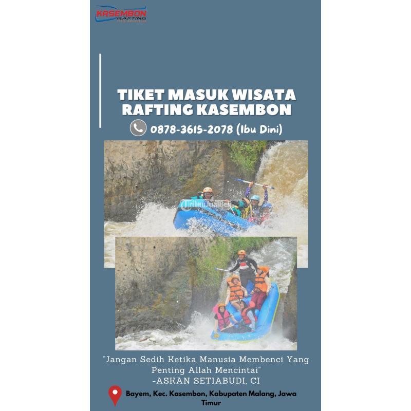 Tiket Masuk Wisata Rafting Kasembon - Malang Jawa Timur