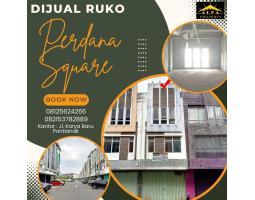 Dijual Ruko Perdana Square Legalitas SHM Lokasi Jalan Perdana - Pontianak Kalimantan Barat 