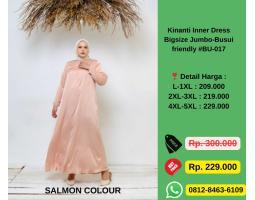Kinanti Inner Dress Big Size Jumbo Busui Friendly BU 017 - Jakarta Utara