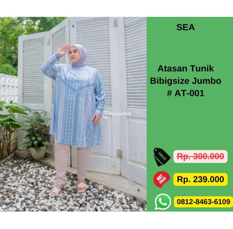 Atasan Tunik Big Size Jumbo  AT 001 - Jakarta Utara