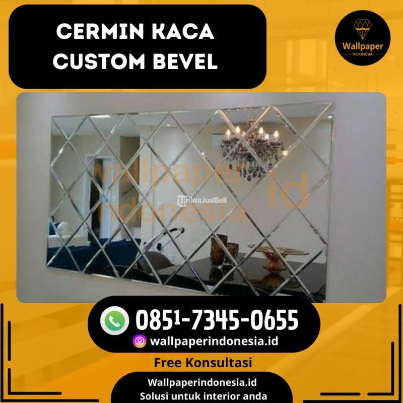 Cermin Kaca Custom Bevel - Malang